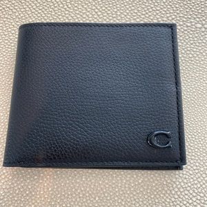 Men’s Coach Leather Wallet